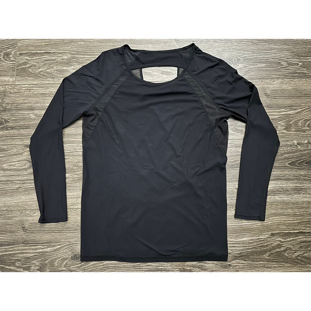 Lululemon If Youre Lucky Long Sleeve Tee II Black